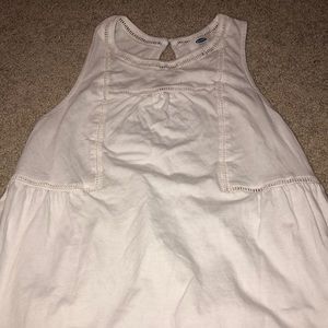 Old Navy cute white tank top